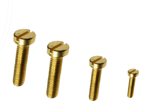 Brass Slotted Head Screws-DIN 404