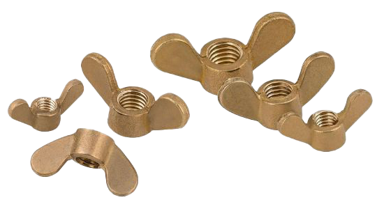 Brass-Wing-Nuts-DIN-315