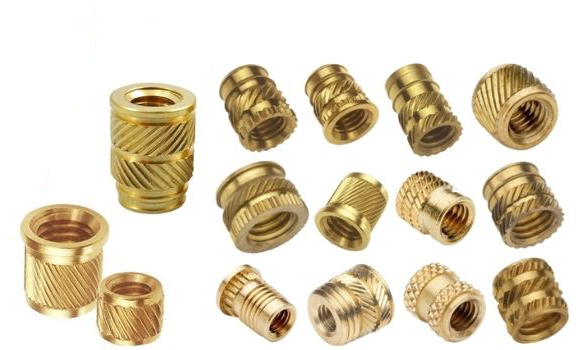 Cross-Knurled-Brass-Inserts